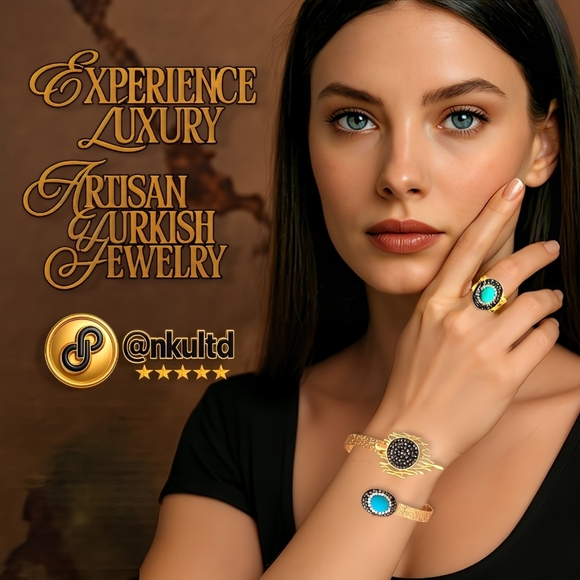 Discover Turkish Artisanal Handmade Exclusive Jewelry β Unique Boho Chic Designs - Picture 1 of 10